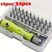 Resim 32'si 1'de Hassas Anahtar Seti, Çok Fonksiyonlu El Aleti Kiti, Pil Gerektirmez, ABS Malzeme, Akıllı Telefon, Bilgisayar ve Elektronik Onarım için. 