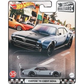Resim Hot Wheels Hot Wheels Premium Arabalar Boulevard Custom '70 Chevy Nova 