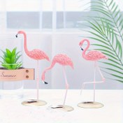 Resim Flamingo Dekorasyonları - Tropikal Kuş Süsleri, Pembe Flamingo İç/Dış Mekan, Bahçe, Patio, Oturma Odası için Tek Başına Dekor - Elektrik Gerektirmez, Kolay Temizlenebilir, Şık Tasarım, Sağlam Tabanlı, Bahçe Tutkunları için Dekoratif Figürler 