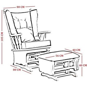 Resim Meltem Kids Sallanır Emzirme Dinlenme Koltuğu Sallanan Sandalye Sallanan Koltuk + Markiz (beyaz-krem (2008)) 