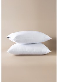 Resim Cennet Yatak Elyaf Silikon Yastık Beyaz 