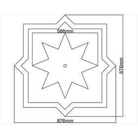 Resim MOTİFPİYER Lamba Tavan Göbeği-motifler-Modeller-10-Dış-Çitali 