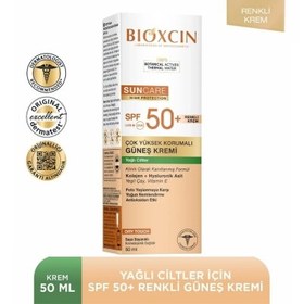 Resim Bioxcin Sun Care Yağlı Ciltler için Güneş Kremi Spf50+ 50ml 