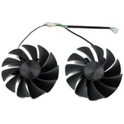 Resim Grafik Kartı 87mm 4pin Ga92s2u Rtx 3060 Çift Bıçak G Fan Rtx 3050 3060 3060tı İkiz Kenar Bıçak Grafik Soğutma Fanı 