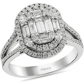 Resim Pirnus Diamond Baget Yüzük 4 Ayar Altın Gramı : 5.42 