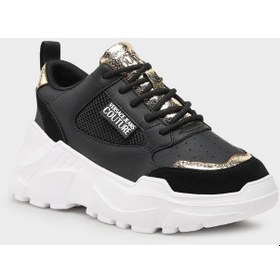 Resim Versace Jeans Couture Bayan Ayakkabı 76va3sc2 Zpa47 G89 Siyah 