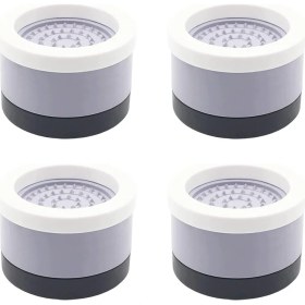 Resim Galaxxy 4 Takım Mobilya Yatak Yükselticileri Ağır Hizmet Tipi Yuvarlak Yatak Yükselticileri Ayarlanabilir Yükseklik, Masa Sandalyeler Kanepe Dolap Ayakları Kanepe Için (Yurt Dışından) 