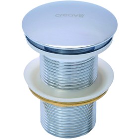 Resim Lavabo Sifon Başlığı Pop-up Taşmasız 