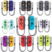 Resim Geeksen Sol Ve Sağ Joycon Konsol Oyun Bluetooth Anahtarı Küçük Saplı Fabrika Doğrudan Tedarik Beyaz 