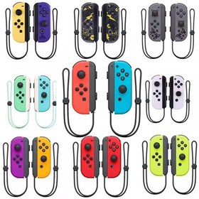 Resim Geeksen Sol Ve Sağ Joycon Konsol Oyun Bluetooth Anahtarı Küçük Saplı Fabrika Doğrudan Tedarik Beyaz 