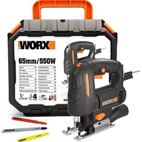 Resim Worx WX463 550 W Devir Ayarlı Profesyonel Dekupaj Testere 