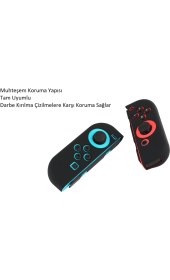 Resim Beboncool Nintendo Switch OLED Joy Con Silikon Kılıf 