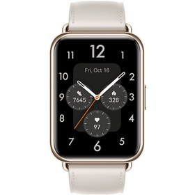 Resim Huawei Watch Fit 2 Klasik Edition Akıllı Saat Ay Beyazı 