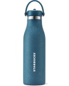 Resim Starbucks Koyu Mavi Paslanmaz Çelik Yalıtımlı İçecek Şişesi Suluk 532 ml 
