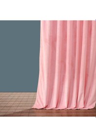 Resim Evdepo Home Deniz Soft Pileli Fon Perde Pembe 