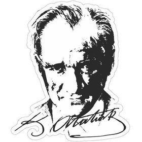 Resim Atatürk Büyük Türk Başbuğ Sticker 00017 