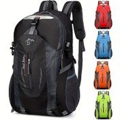 Resim 40L Hafif Yürüyüş Sırt Çantası - Dayanıklı Polyester, Ayarlanabilir Omuz Askıları, Fermuar Kapatma, Geniş Seyahat ve Açık Hava Sporları Çantası, Trekking Sırt Çantası 