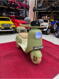 Resim oyuncak sepetim Vespa akülü motorsiklet (2-5 yaş) 