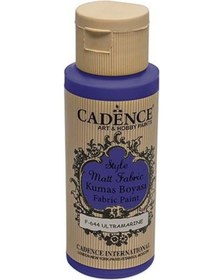 Resim Cadence Sytle Matt Kumaş Boyası 59 ML F-644 Ultramarine 