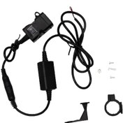 Resim Suntek Motosiklet Gidonu 5v 3.1a Çift Usb Telefon Şarj Soket 