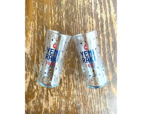 Resim Sanat Taciri Yılbaşına Özel 1937 Yeni Rakı Bardağı 2 Adet 