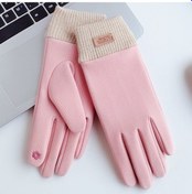 Resim Reedark Kadın Sonbahar Kış Sıcak Eldivenler Açık Mavi 