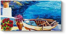 Resim tabloshop Manzara Yağlıboya Tablo 160 x 80 