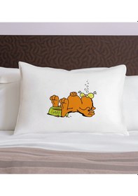 Resim Bk Gift Eğlenceli Kedi Tasarımlı Pamuklu Yastık Kılıfı-8 50x70cm , Sevgiliye , Ev si, Tasarım Ev Tekstili 