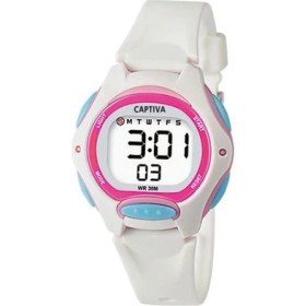 Resim Captiva 30 mt Suya Dayanıklı Digital Alarm-Kronometre-Led Işık Spor Kasa Çoçuk Kol Saati CPT.X058 