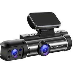 Resim Çift Lens Araba Dvr Fhd 1920 1080 P Araç Kamerası Kabin Araç Kamerası Araç Front-cabin-dvr 