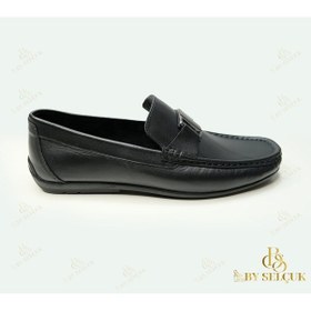 Resim Loafer Analin Deri Siyah 