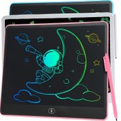 Resim 13 İnç Büyük Ekran LCD Yazı Tahtası, Tek Tıklamayla Silinebilir Çizim Tahtası, Graffiti Boyama Oyuncak, Elektronik Yazı Tahtası Sanat Aracı Eğitim Öğrenme Oyuncakı Okul Malzemeleri, Noel, Cadılar Bayramı Hediyeleri, Kızlar ve Erkekler Doğum Günü Hediyeleri için Uygun 