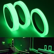 Resim Glow in the Dark Band, 0,39" x 118,11" - Kendinden Yapışkanlı, Aydınlatmalı Güvenlik Sahne Uyarı Bantı, Ev Geliştirme, Fayans Yüzeyi Uyumlu, Parlaklık Artırıcı, Ev Geliştirme Bantı|Aydınlatmalı Bant Tasarımı|Kendinden Yapışkanlı Bant 