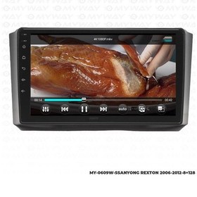 Resim Araç Multimedya Ssangyong Rexton Android 12 Carplay 4gb Ram + 64gb Hdd 2006-2012 Navigasyon Ekran Myw 