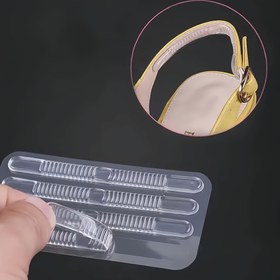 Resim Toplamda 4 adet/paket Şeffaf Silikon Kaymaz Şerit Topuk ve Tabanlık için, Ayakların Taşlanmasını Önler, Tüm Çeşitli Sandaletler ve Yüksek Topuklu Ayakkabılar İçin Evrensel 