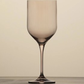 Resim Sunset Kristal Kırmızı Şarap Kadehi Pudra 400 cc 