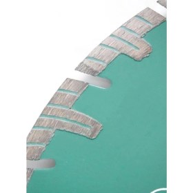 Resim Rodex Kanallı Turbo Elmas Kesme Diski Mermer, Tuğla, Taş 115MM 