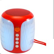 Resim Led İşikli Hafiza Kart Aux Girişli Bluetooth Hoparlör Speaker 611 