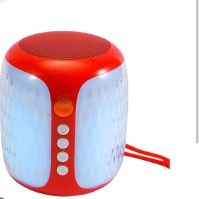 Resim Led İşikli Hafiza Kart Aux Girişli Bluetooth Hoparlör Speaker 611 