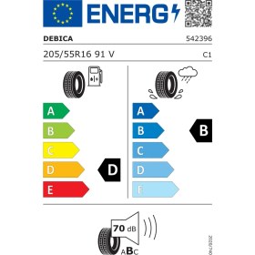 Resim Debica 205/55 R16 91V Presto Hp 2 Oto Yaz Lastiği (Üretim Yılı:2024) 