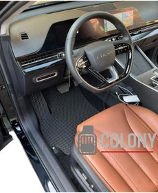Resim COLONY Chery Omoda 5 Hücreli Premium Eva Paspas Seti Tam Set Paspas Takımı Siyah 