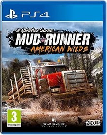 Resim Focus Multimedia Spintires Mud Runner American Wilds Edition (PS4) Video Game [video game] 