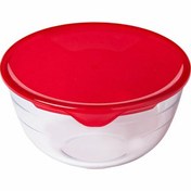 Resim Oks Cam Kariştırma Kabı 2 Lt Red Kapak 