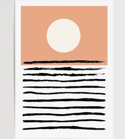 Resim Soyut Alacakaranlık - 21x30 cm 