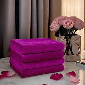 Resim 5 Paket Yumuşak Havlu Hızlı Kuruyan Yüz Bezleri Tekrar Kullanılabilir Makyaj Çıkarıcı Bezler Yüz Bezleri Yüz Temizleme Bezleri Makyaj Temizleme Bezleri Şarap Kırmızısı 