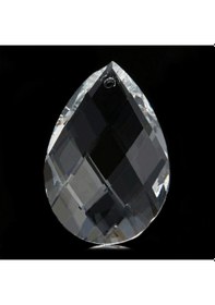 Resim Asfor Damla Kristal Avize Taşı Cam Lazer Kesim 50 Mm 