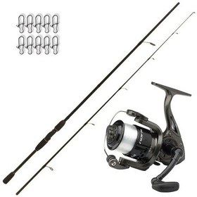 Resim Nova 4000 Double Black Bauer Barca 270 Cm Spin Olta Seti 