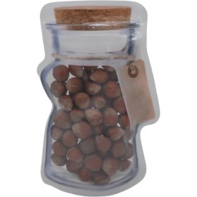 Resim Marsilyan Kavanoz Görünümlü Kilitli Poşet Çıtçıtlı ve Pratik Torba 4 Adet (K95) 