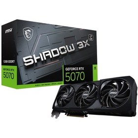 Resim Msı Geforce Rtx 5070 12gb Shadow 3x Gddr7 192bit Dx12 Gaming Aeae1msı0201 