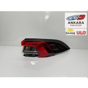Resim Toyota Corolla 2019-2025 Sedan Stop Lambası Sağ - Sol Dış Takım Orjinal Farba-ulo-2 Stop - Ledsiz 